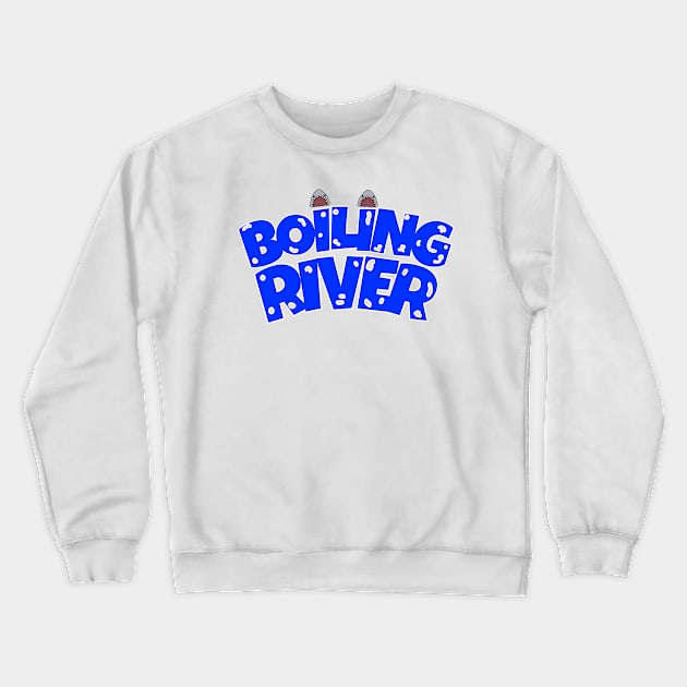 Boiling River Crewneck Sweatshirt by rikardi_art